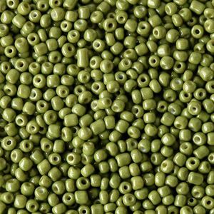 rocailles 2mm calliste green, 10 gram